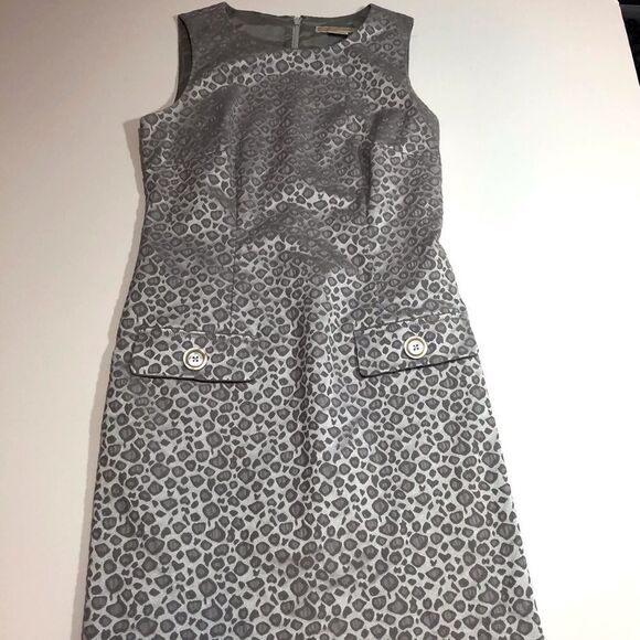 Michael Kors Sleeveless Dress in Silver - Picture 3 of 14